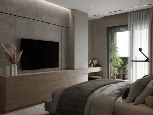 bedroom with refined details and subtle adjustments improving overall balance