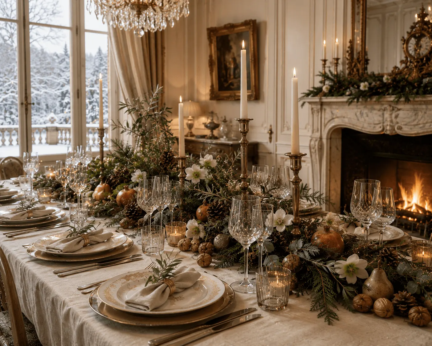 European-Winter-Christmas-Table-Setting-Ideas-That-Feel-Warm-and-Elegant-european-winter-christmas-table-setting-Editorial-Premium-Inverno-europeu-european-winter-christmas-table-setting