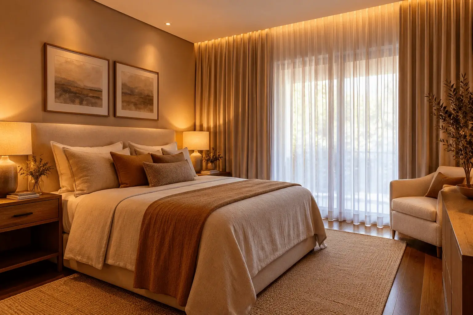 bedroom-lighting-and-curtains-creating-a-soft-and-cozy-atmosphere